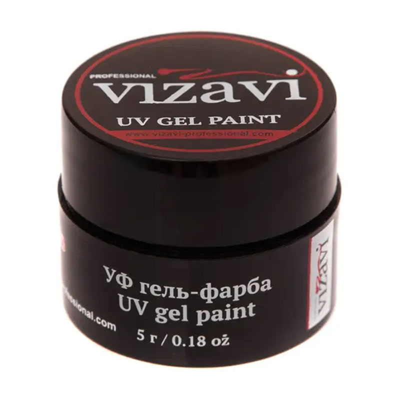 Гель-фарба для нігтів Vizavi Professional UV Gel Paint 14 Коралова, 5 г